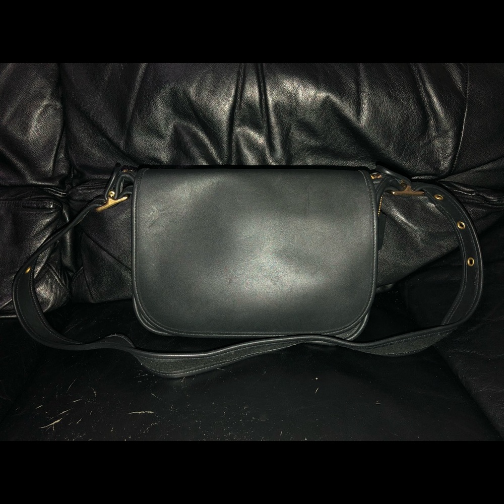 Coach saddle bag